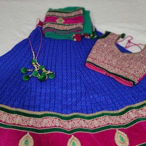 Lengha choli for women stitched ( Like New)